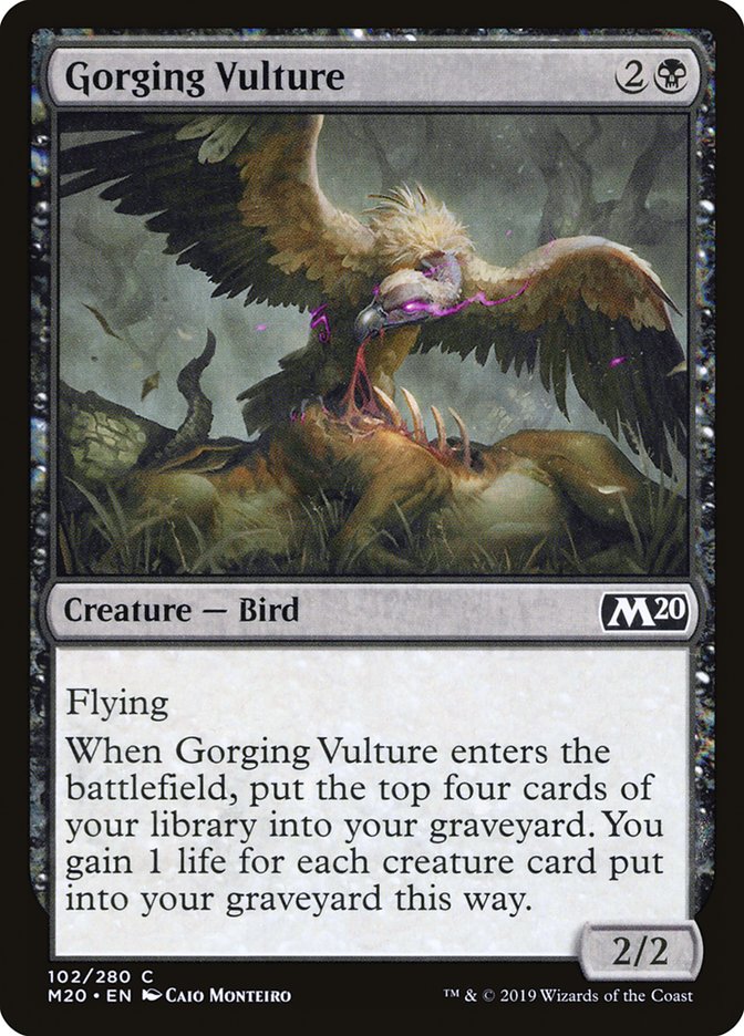 Gorging Vulture [Core Set 2020] | Boutique FDB TCG