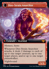 Volatile Arsonist // Dire-Strain Anarchist (Extended Art) [Innistrad: Crimson Vow] | Boutique FDB TCG