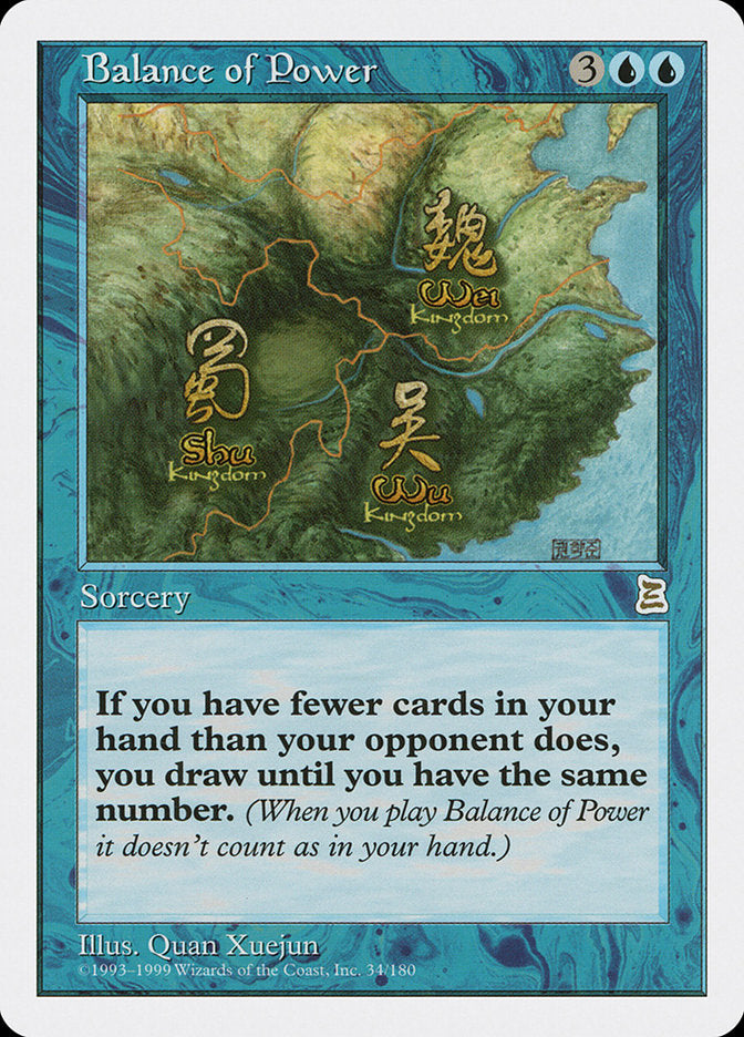 Balance of Power [Portal Three Kingdoms] | Boutique FDB TCG