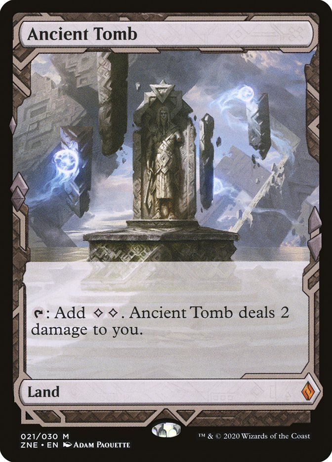 Ancient Tomb (Expeditions) [Zendikar Rising Expeditions] | Boutique FDB TCG