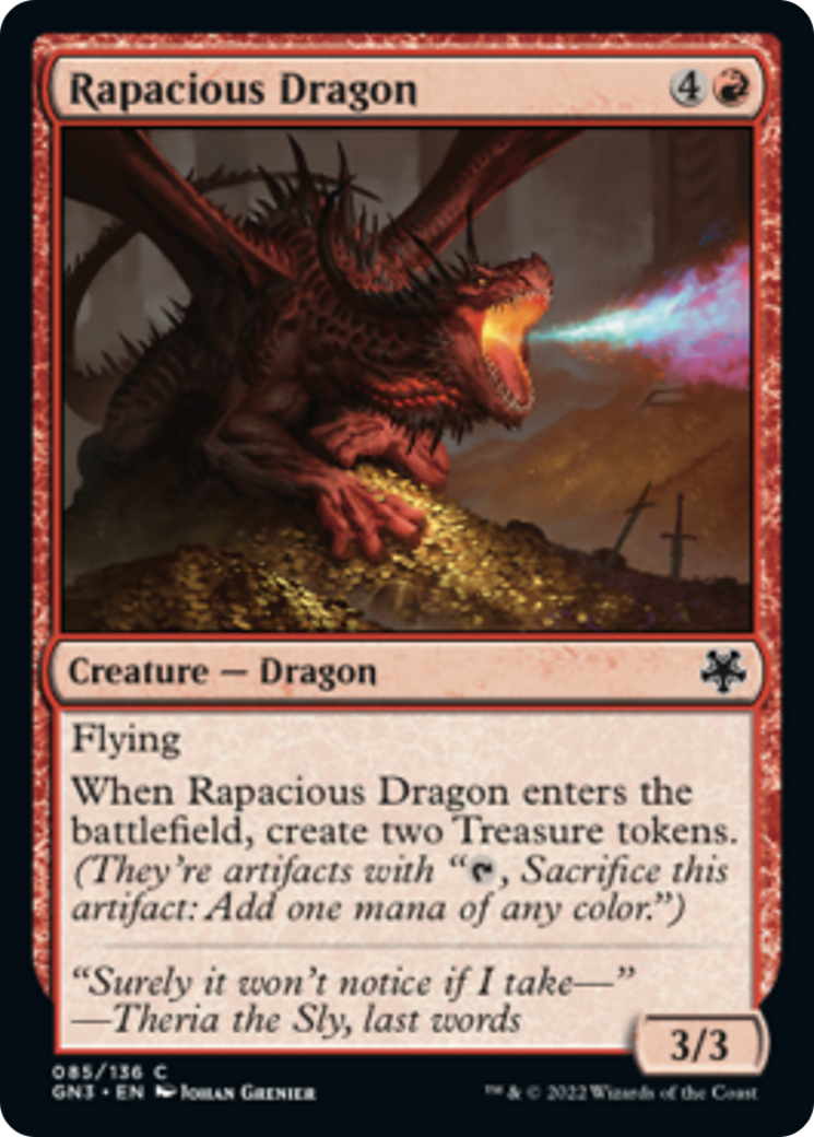 Rapacious Dragon [Game Night: Free-for-All] | Boutique FDB TCG