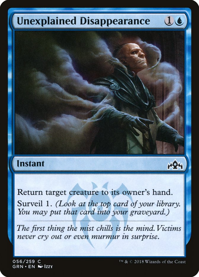 Unexplained Disappearance [Guilds of Ravnica] | Boutique FDB TCG