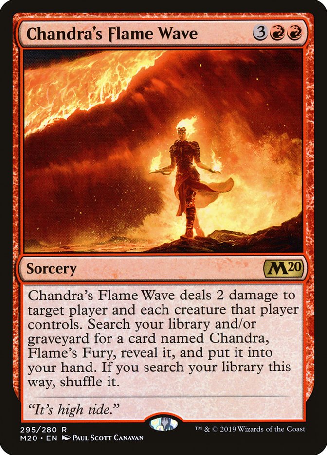 Chandra's Flame Wave [Core Set 2020] | Boutique FDB TCG