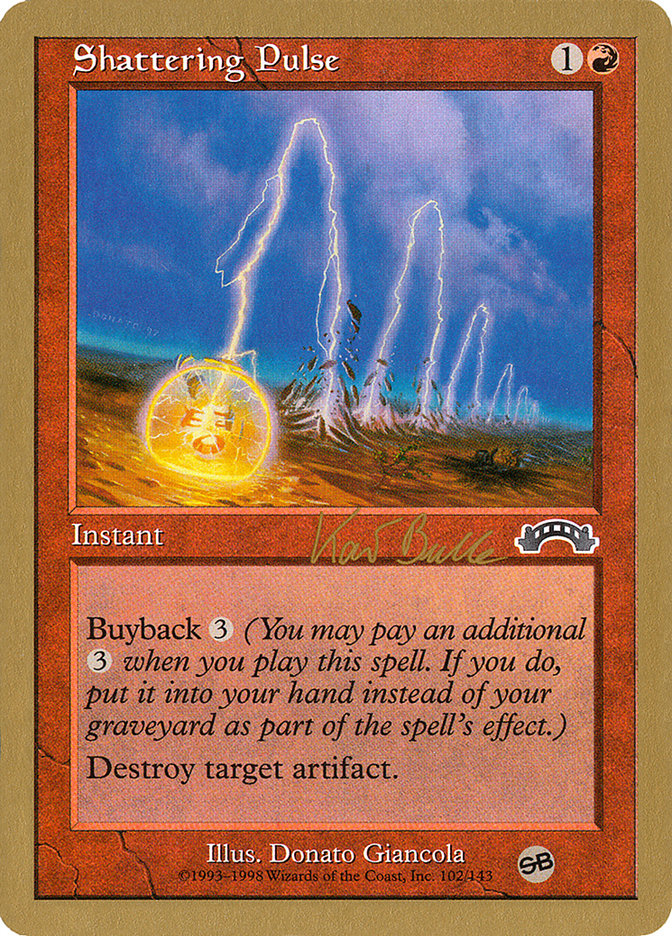 Shattering Pulse (Kai Budde) [World Championship Decks 1999] | Boutique FDB TCG