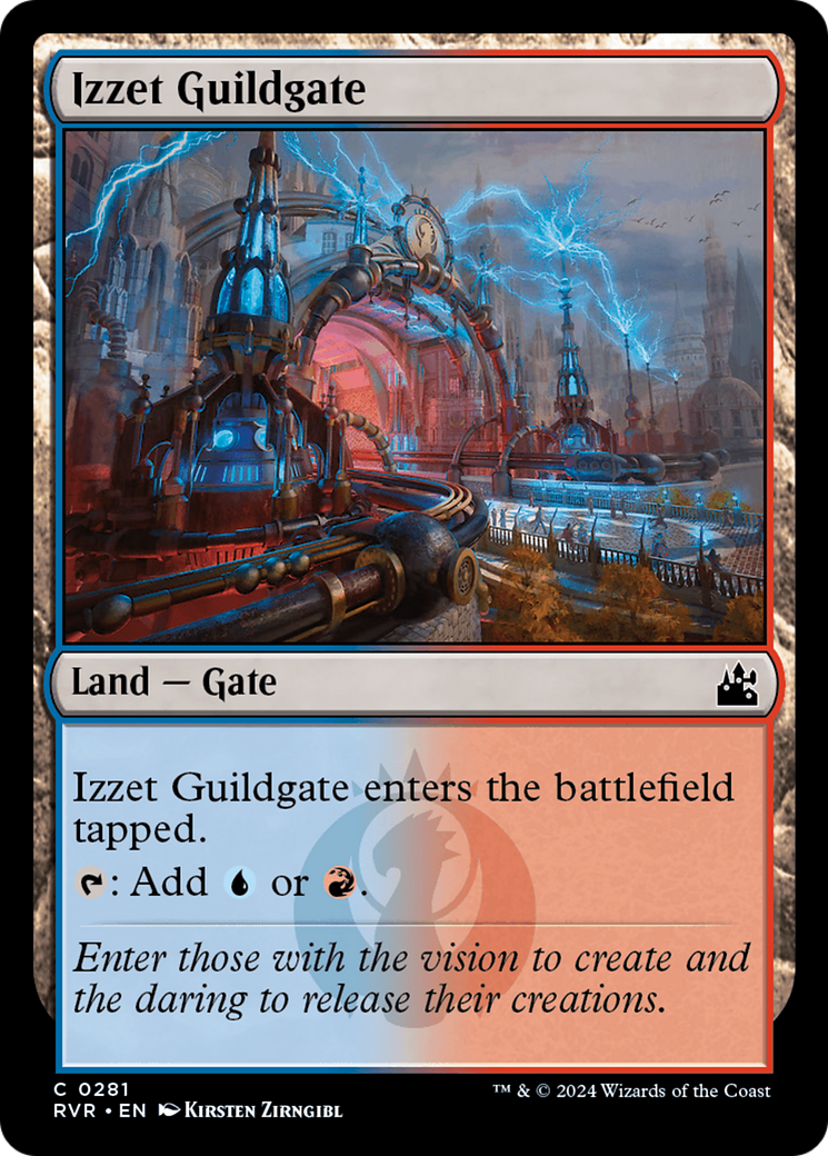 Izzet Guildgate [Ravnica Remastered] | Boutique FDB TCG