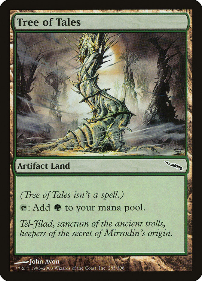 Tree of Tales [Mirrodin] | Boutique FDB TCG