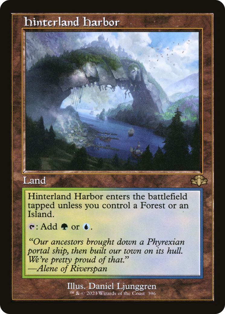 Hinterland Harbor (Retro) [Dominaria Remastered] | Boutique FDB TCG