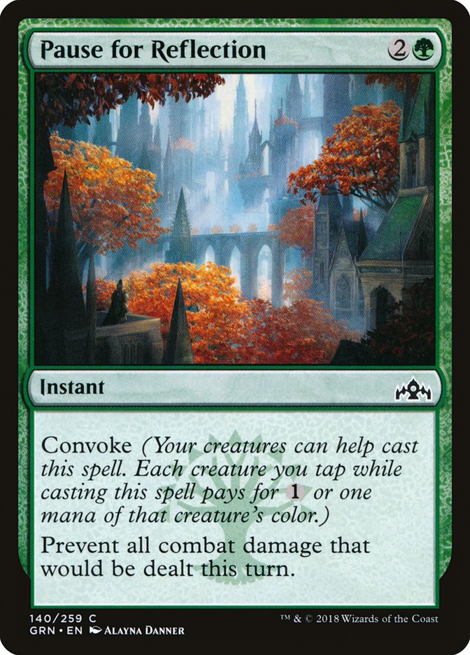 Pause for Reflection [Guilds of Ravnica] | Boutique FDB TCG