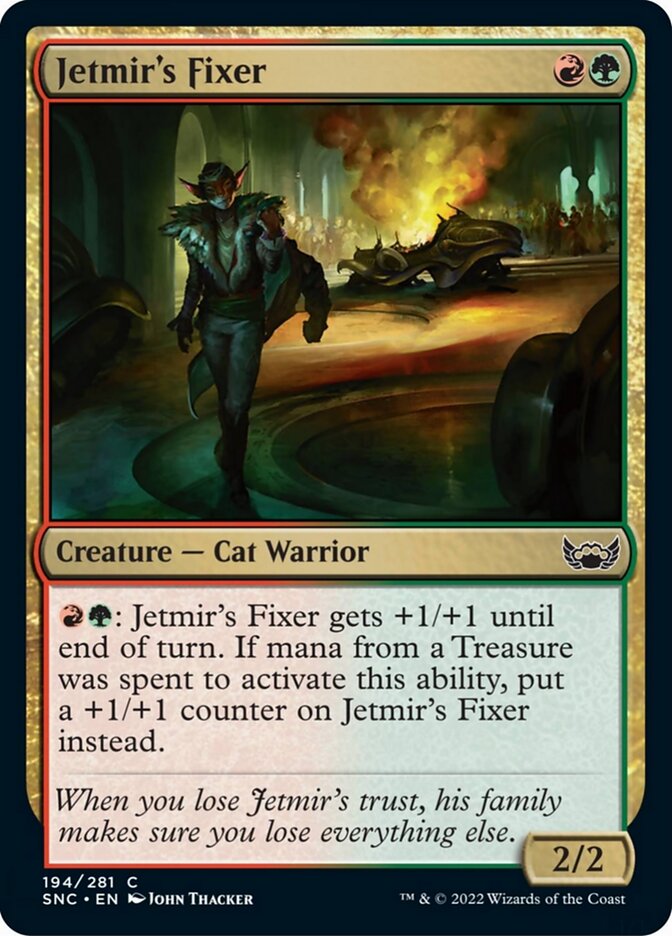 Jetmir's Fixer [Streets of New Capenna] | Boutique FDB TCG