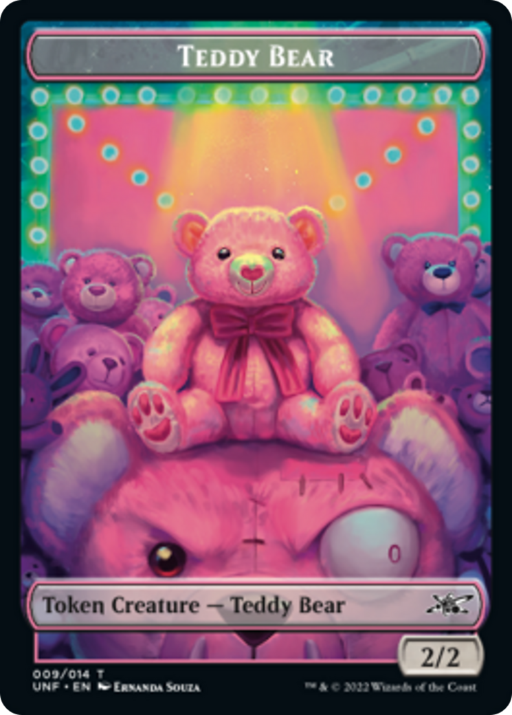 Teddy Bear // Treasure (012) Double-Sided Token [Unfinity Tokens] | Boutique FDB TCG