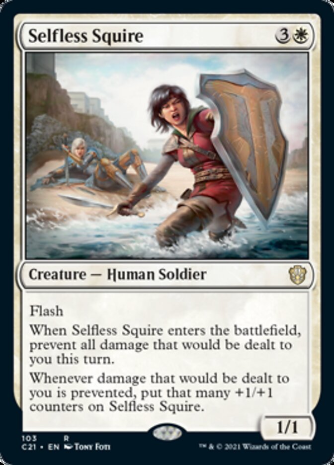 Selfless Squire [Commander 2021] | Boutique FDB TCG