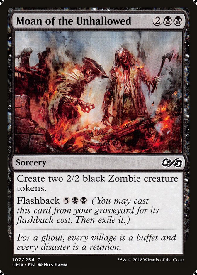 Moan of the Unhallowed [Ultimate Masters] | Boutique FDB TCG