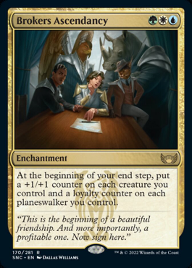 Brokers Ascendancy [Streets of New Capenna] | Boutique FDB TCG