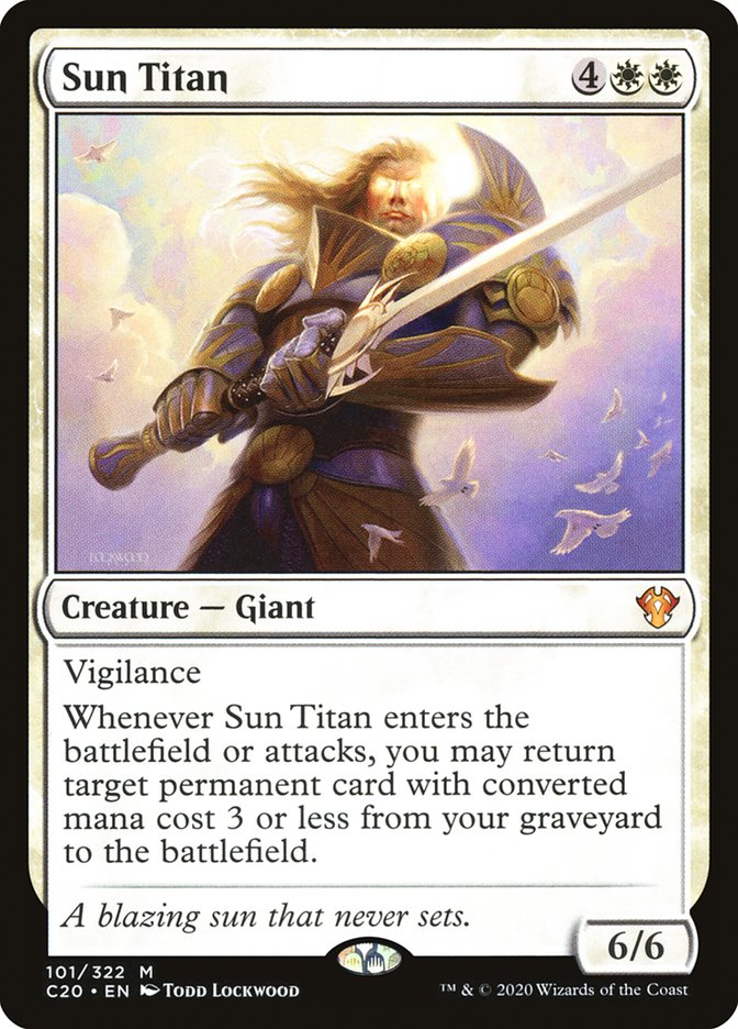 Sun Titan [Commander 2020] | Boutique FDB TCG