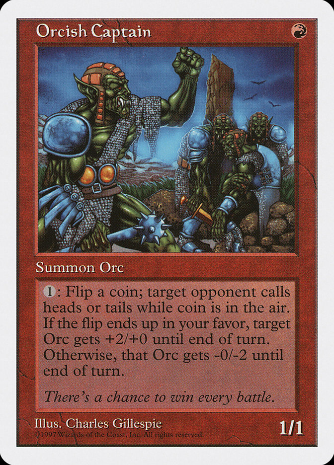 Orcish Captain [Fifth Edition] | Boutique FDB TCG