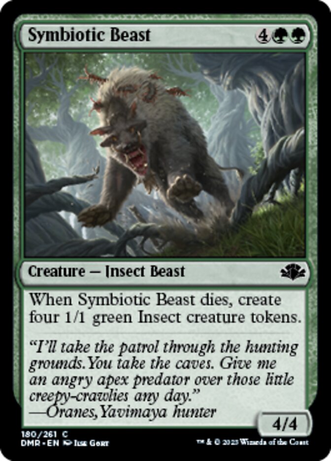 Symbiotic Beast [Dominaria Remastered] | Boutique FDB TCG