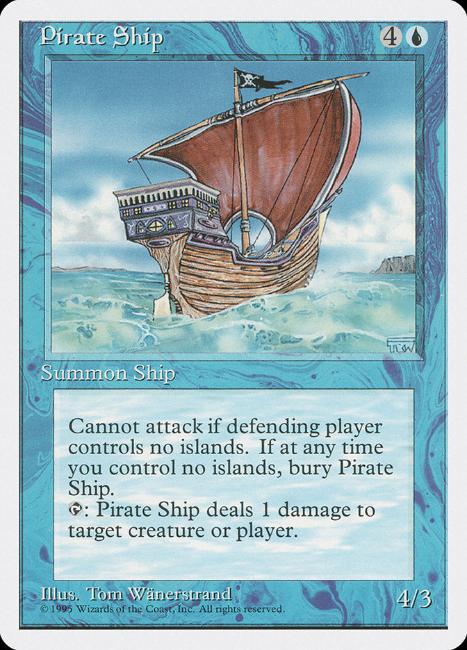 Pirate Ship [Fourth Edition] | Boutique FDB TCG