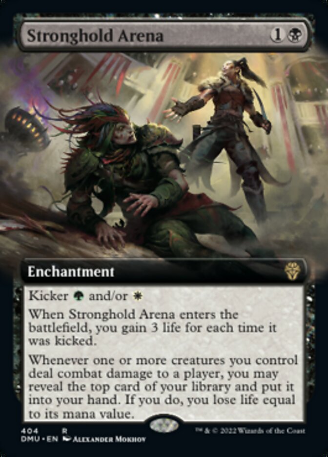 Stronghold Arena (Extended Art) [Dominaria United] | Boutique FDB TCG