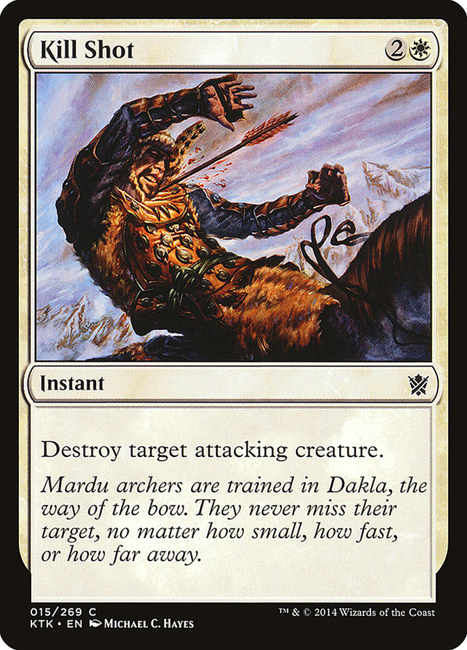 Kill Shot [Khans of Tarkir] | Boutique FDB TCG