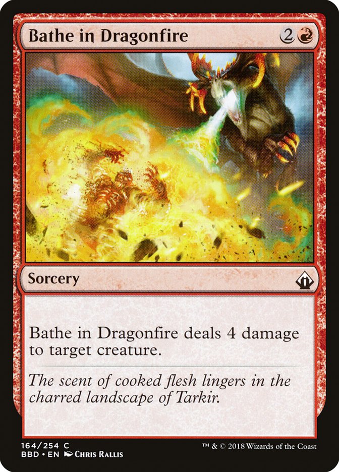 Bathe in Dragonfire [Battlebond] | Boutique FDB TCG