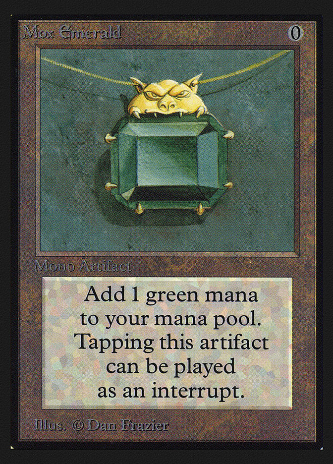 Mox Emerald [International Collectors' Edition] | Boutique FDB TCG