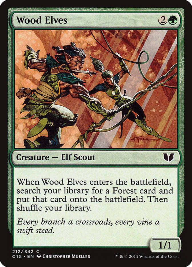 Wood Elves [Commander 2015] | Boutique FDB TCG