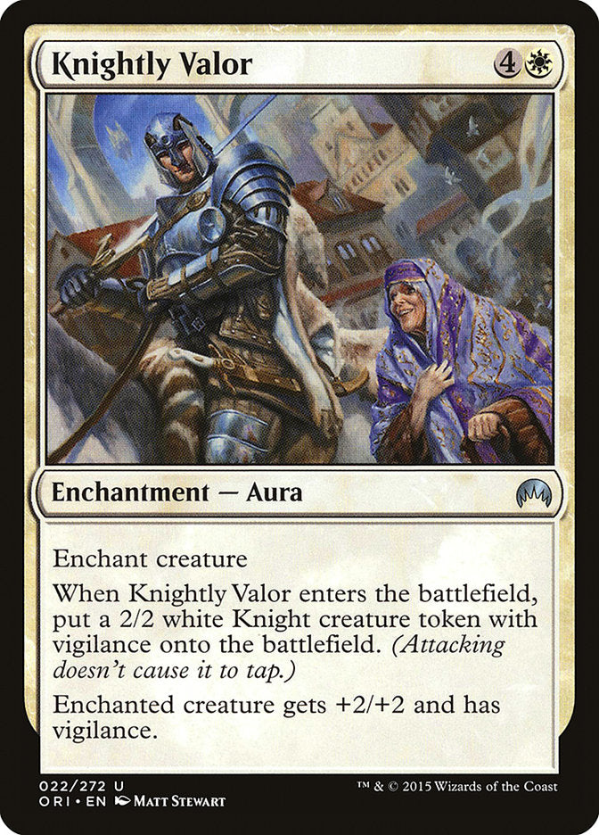 Knightly Valor [Magic Origins] | Boutique FDB TCG