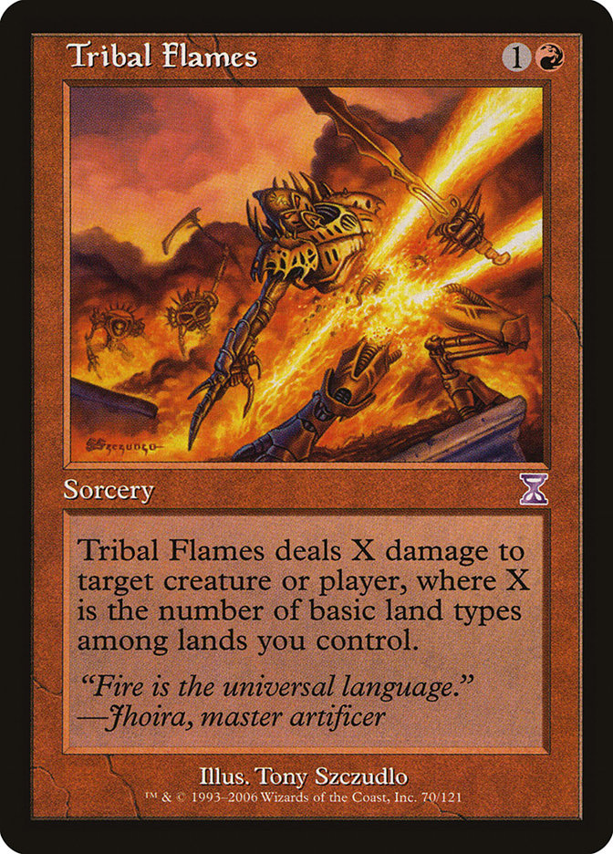 Tribal Flames [Time Spiral Timeshifted] | Boutique FDB TCG