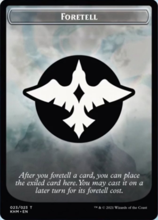 Foretell [Kaldheim Tokens] | Boutique FDB TCG