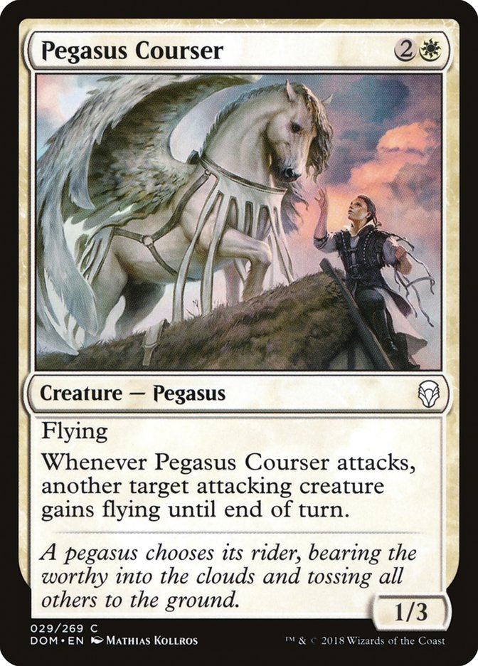 Pegasus Courser [Dominaria] | Boutique FDB TCG