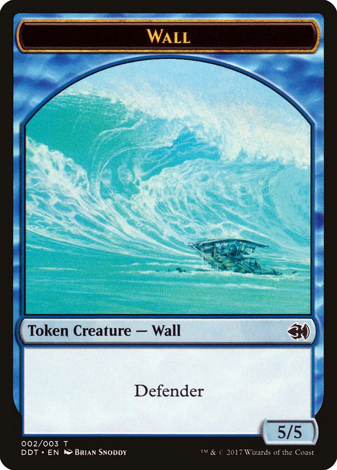 Wall Token [Duel Decks: Merfolk vs. Goblins Tokens] | Boutique FDB TCG