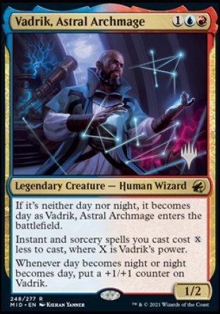 Vadrik, Astral Archmage (Promo Pack) [Innistrad: Midnight Hunt Promos] | Boutique FDB TCG