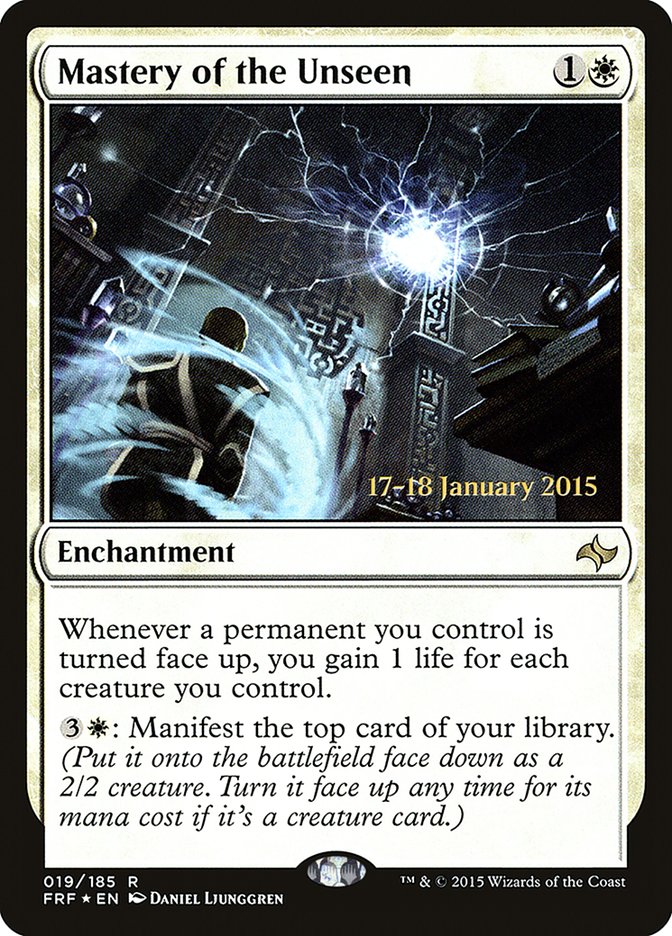 Mastery of the Unseen [Fate Reforged Prerelease Promos] | Boutique FDB TCG