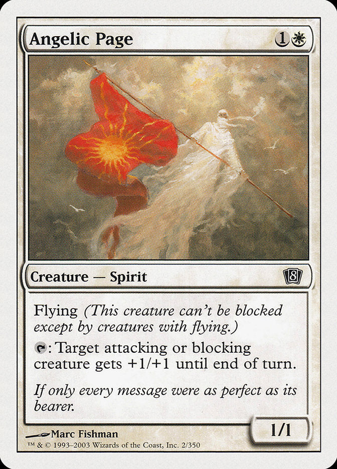 Angelic Page [Eighth Edition] | Boutique FDB TCG