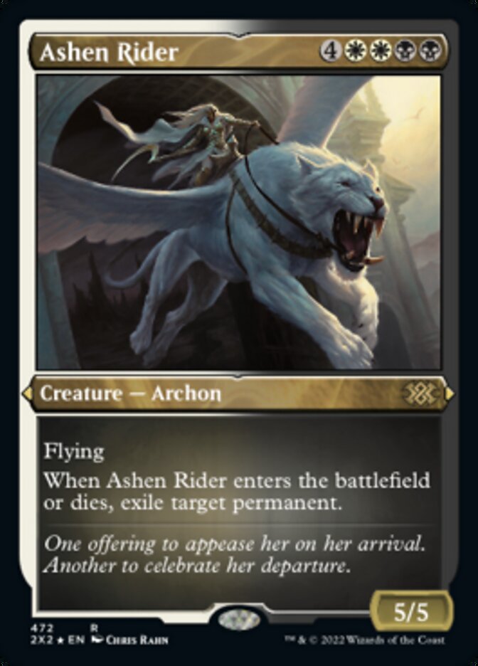 Ashen Rider (Foil Etched) [Double Masters 2022] | Boutique FDB TCG