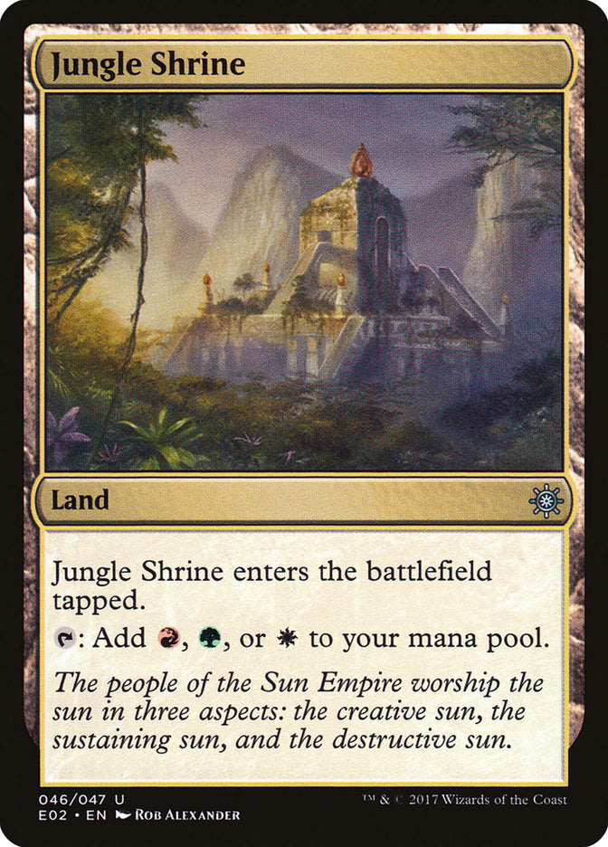 Jungle Shrine [Explorers of Ixalan] | Boutique FDB TCG