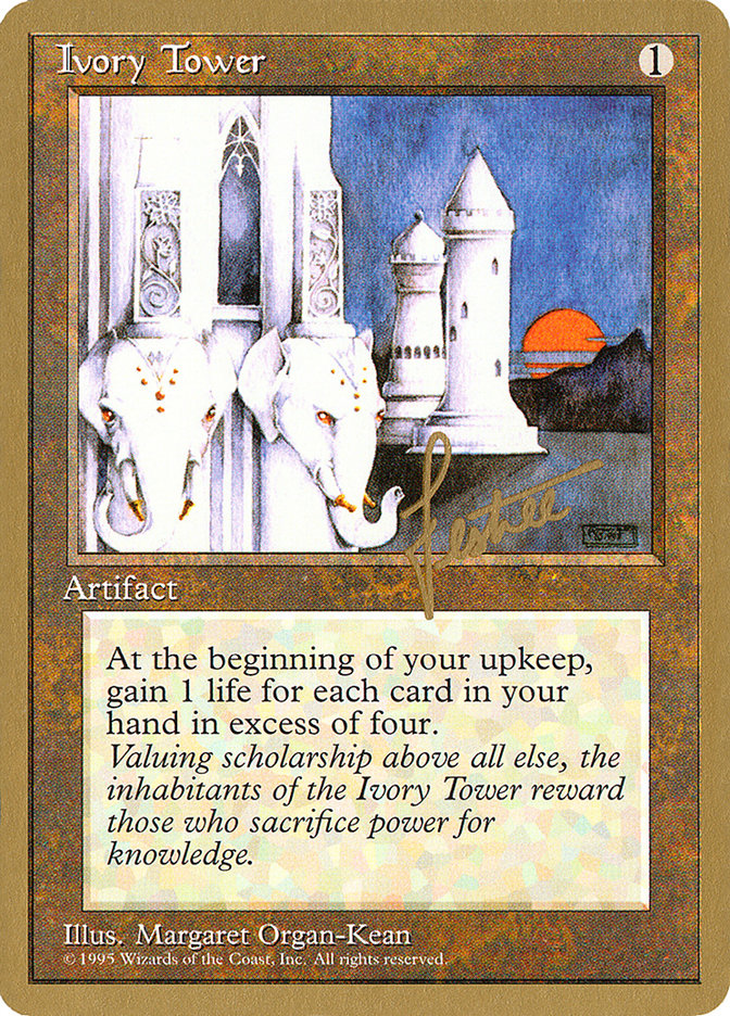 Ivory Tower (Bertrand Lestree) [Pro Tour Collector Set] | Boutique FDB TCG