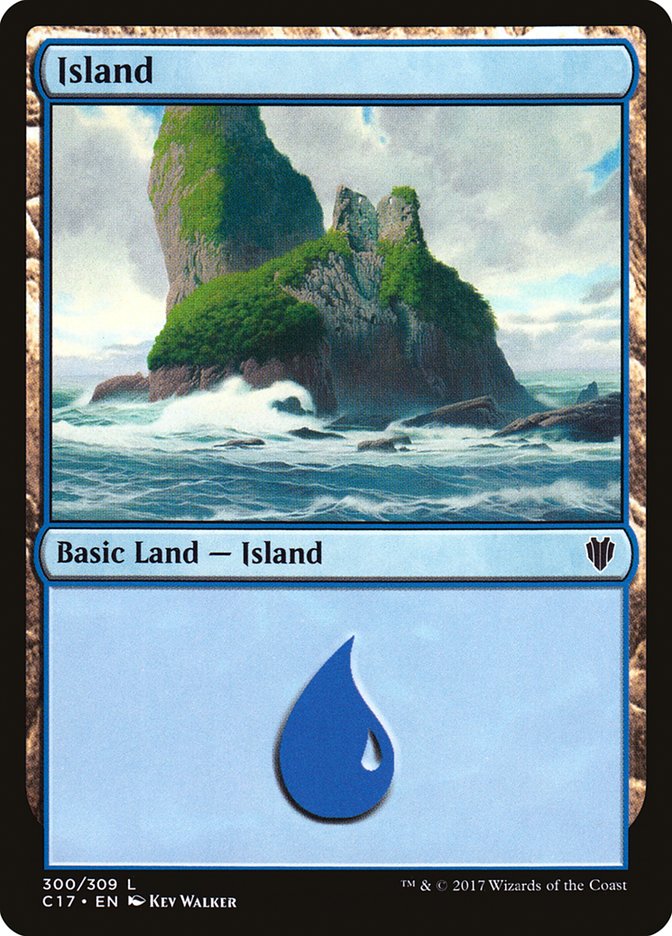 Island (300) [Commander 2017] | Boutique FDB TCG