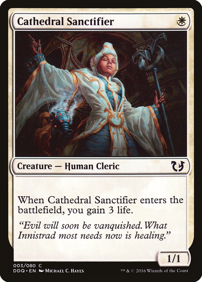 Cathedral Sanctifier [Duel Decks: Blessed vs. Cursed] | Boutique FDB TCG