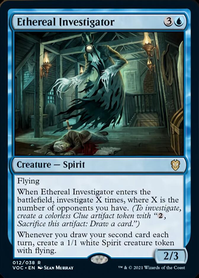 Ethereal Investigator [Innistrad: Crimson Vow Commander] | Boutique FDB TCG