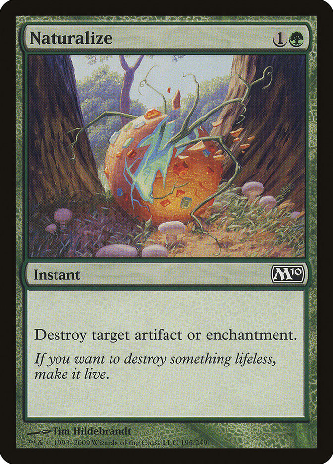 Naturalize [Magic 2010] | Boutique FDB TCG