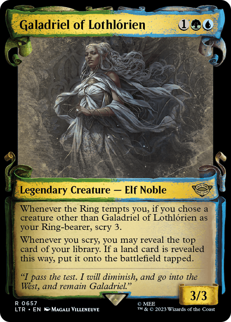 Galadriel of Lothlorien [The Lord of the Rings: Tales of Middle-Earth Showcase Scrolls] | Boutique FDB TCG