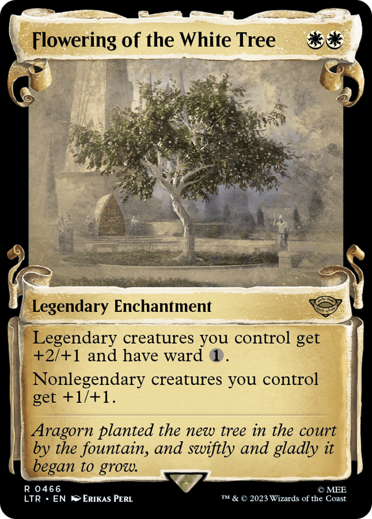 Flowering of the White Tree [The Lord of the Rings: Tales of Middle-Earth Showcase Scrolls] | Boutique FDB TCG