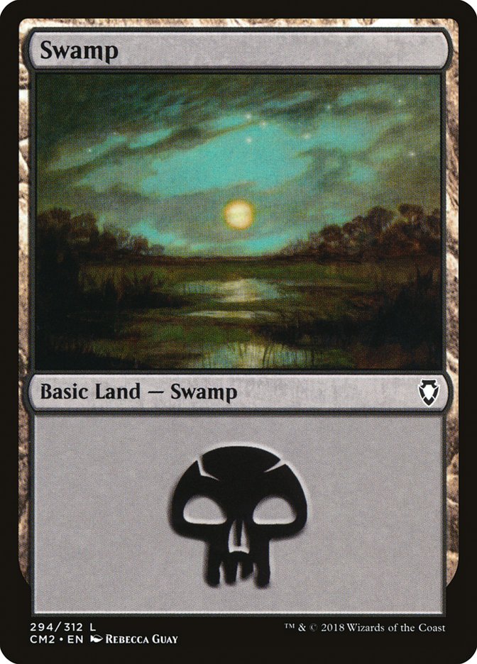 Swamp (294) [Commander Anthology Volume II] | Boutique FDB TCG