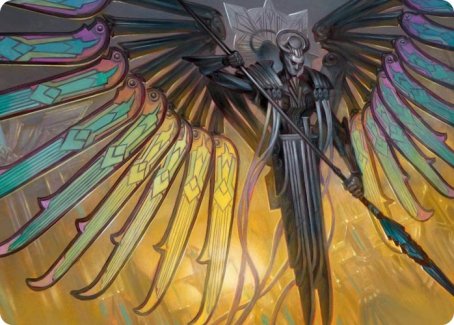 Paragon of Modernity Art Card [Streets of New Capenna Art Series] | Boutique FDB TCG