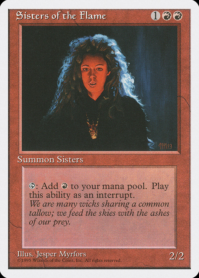 Sisters of the Flame [Fourth Edition] | Boutique FDB TCG