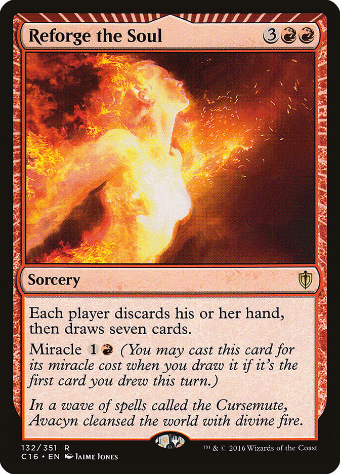 Reforge the Soul [Commander 2016] | Boutique FDB TCG
