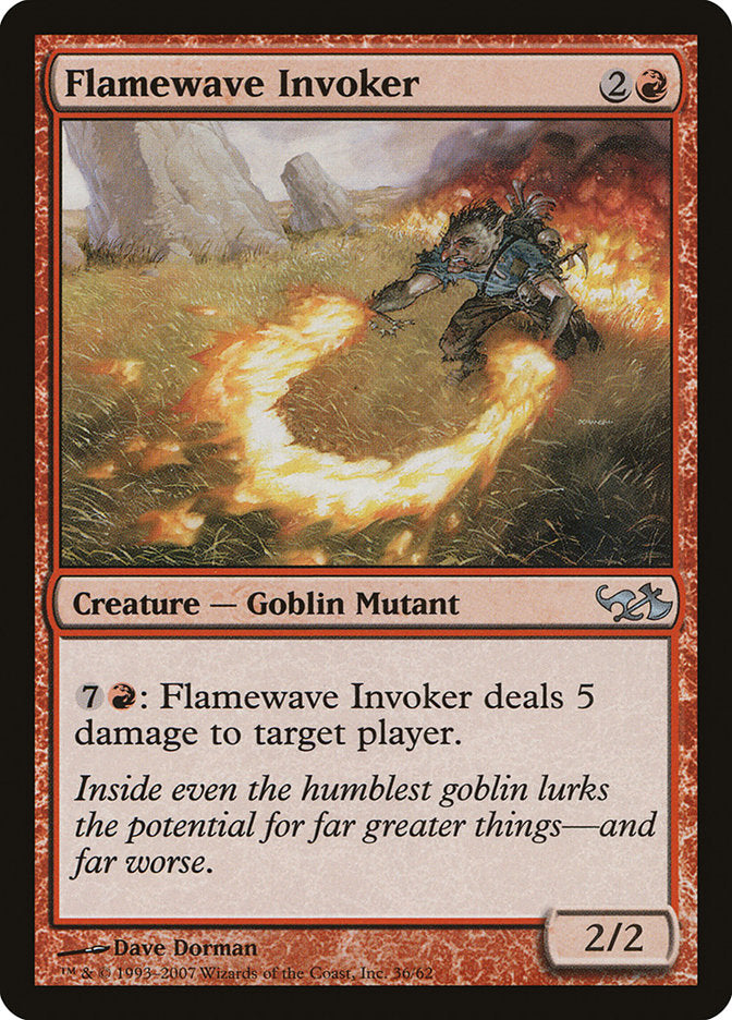 Flamewave Invoker [Duel Decks: Elves vs. Goblins] | Boutique FDB TCG