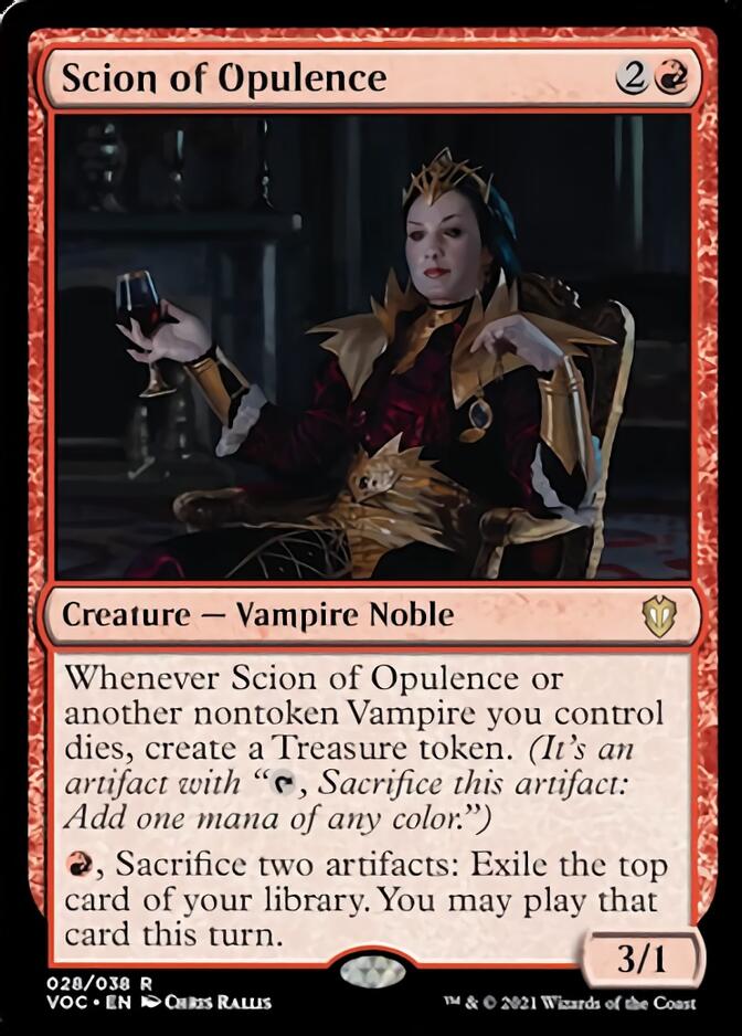 Scion of Opulence [Innistrad: Crimson Vow Commander] | Boutique FDB TCG