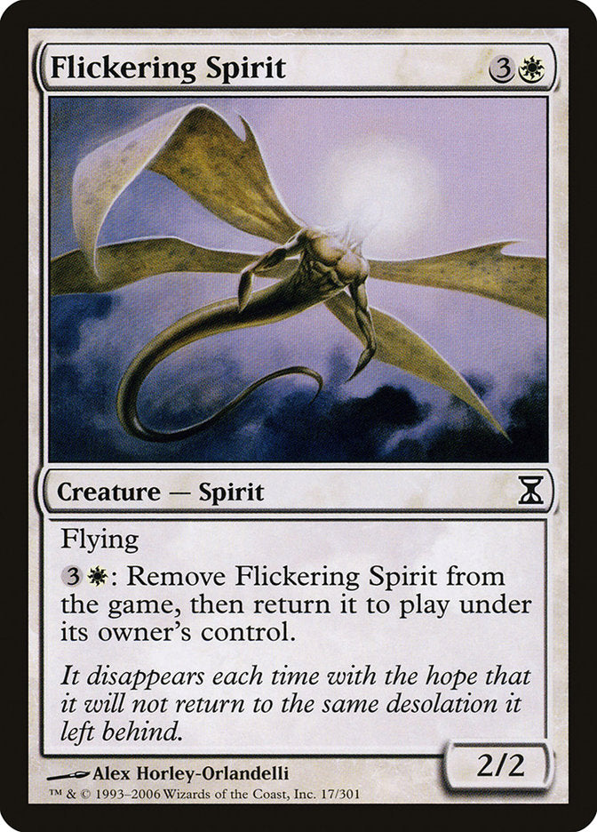 Flickering Spirit [Time Spiral] | Boutique FDB TCG